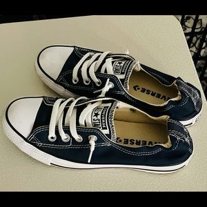 Navy converse